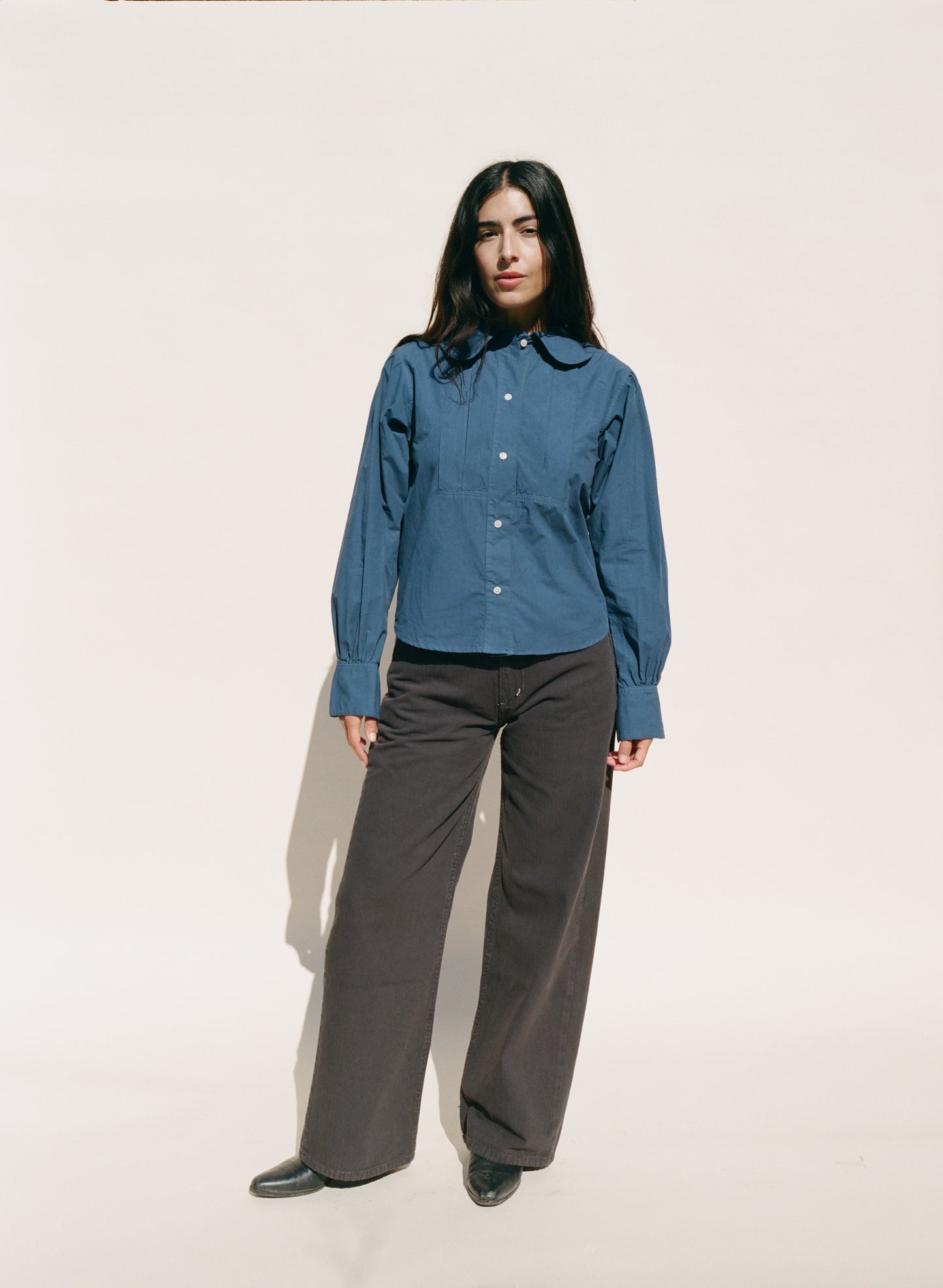 Jeanne Blouse - Indigo