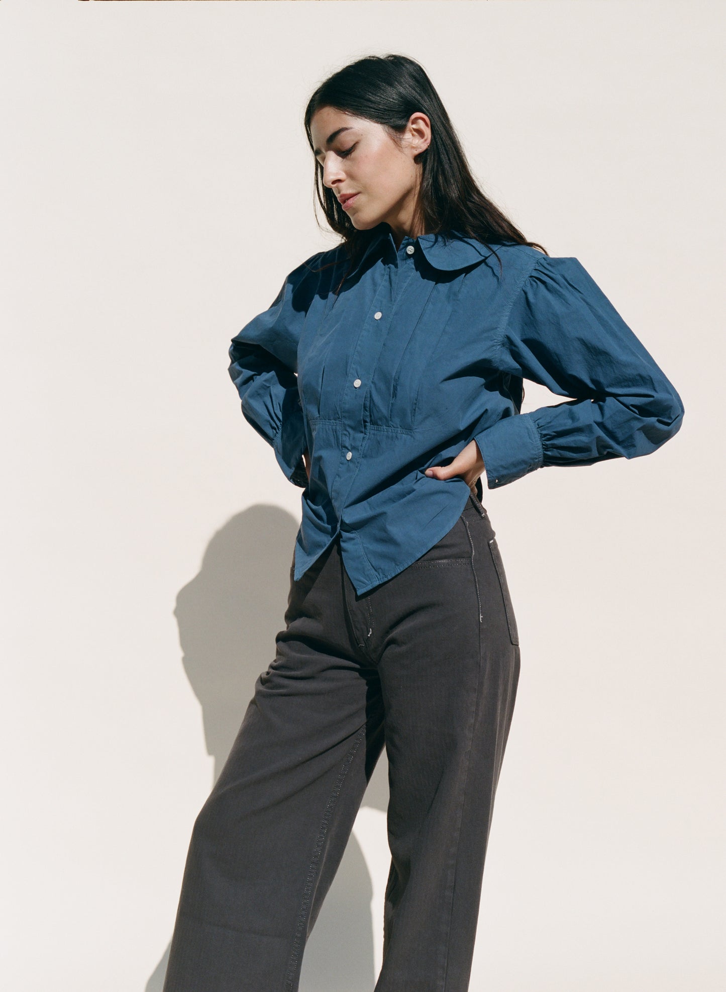 Jeanne Blouse - Indigo