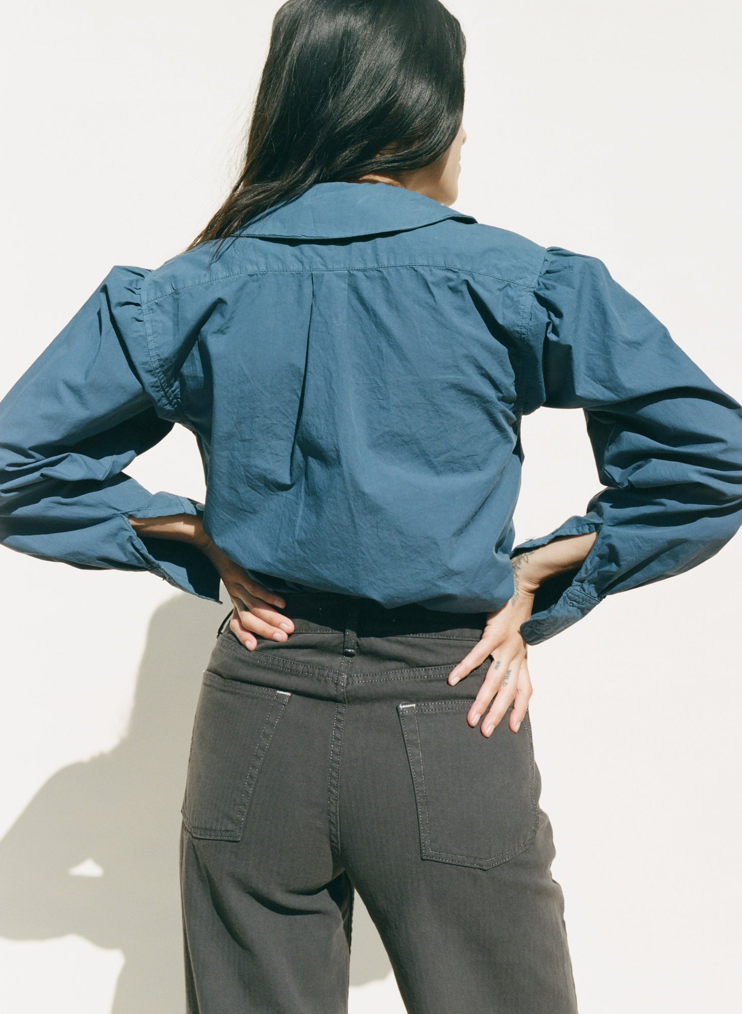 Jeanne Blouse - Indigo