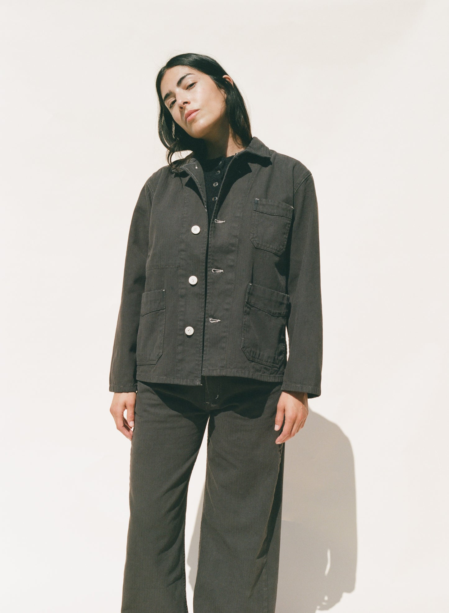 Rue Jacket - Herringbone