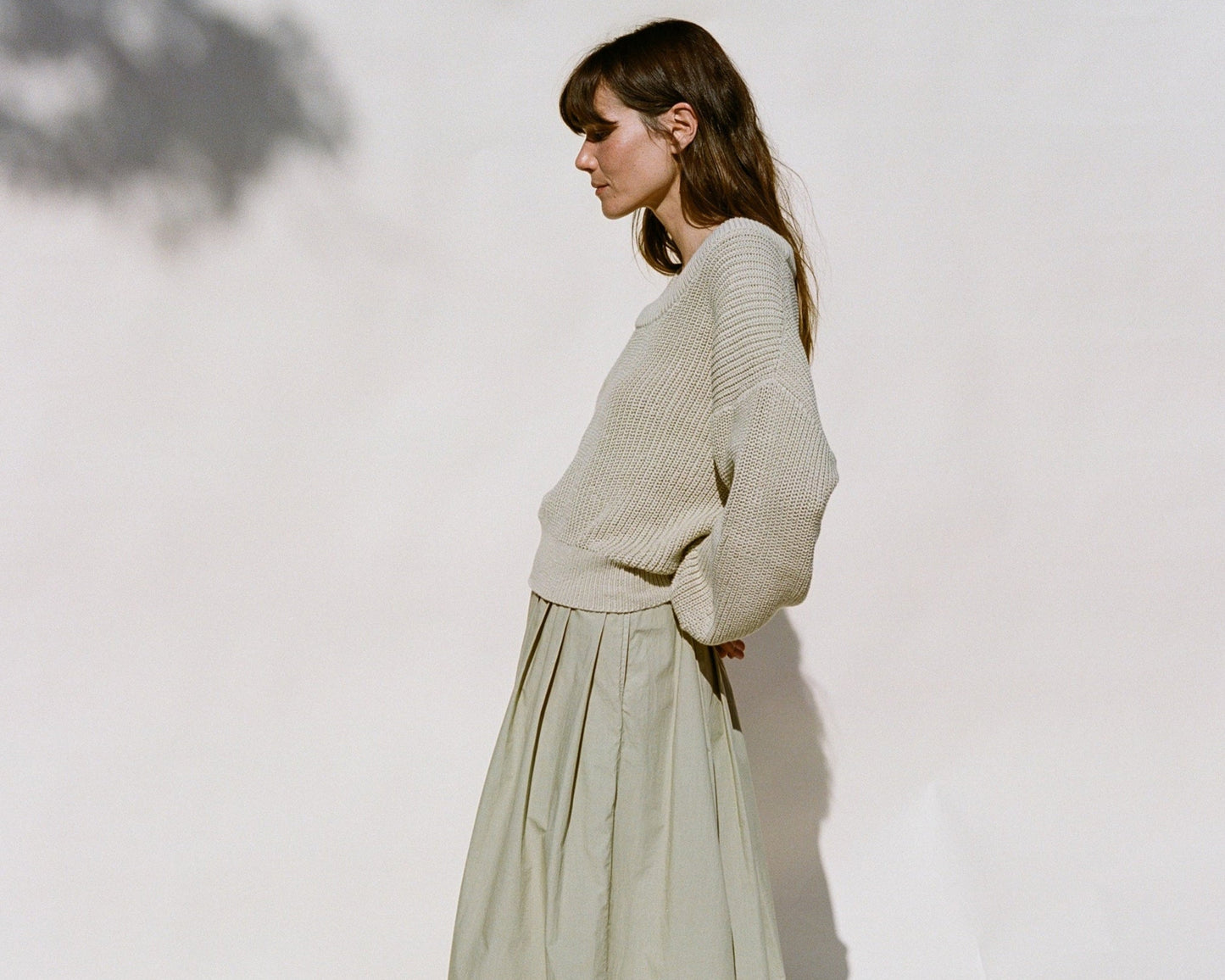 Bower Pleated Skirt