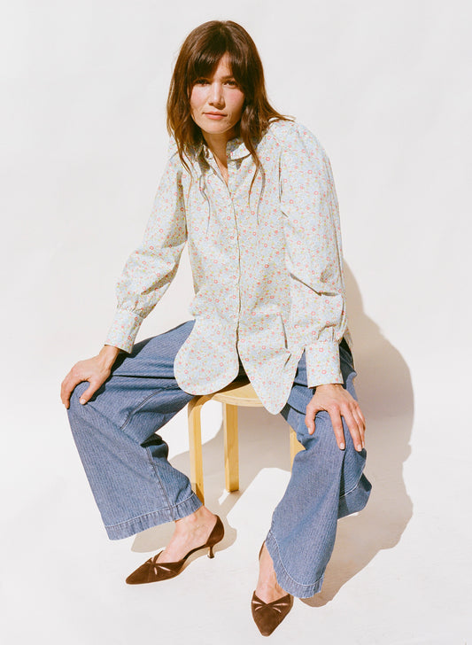 Rayne Blouse - Pastel Floral