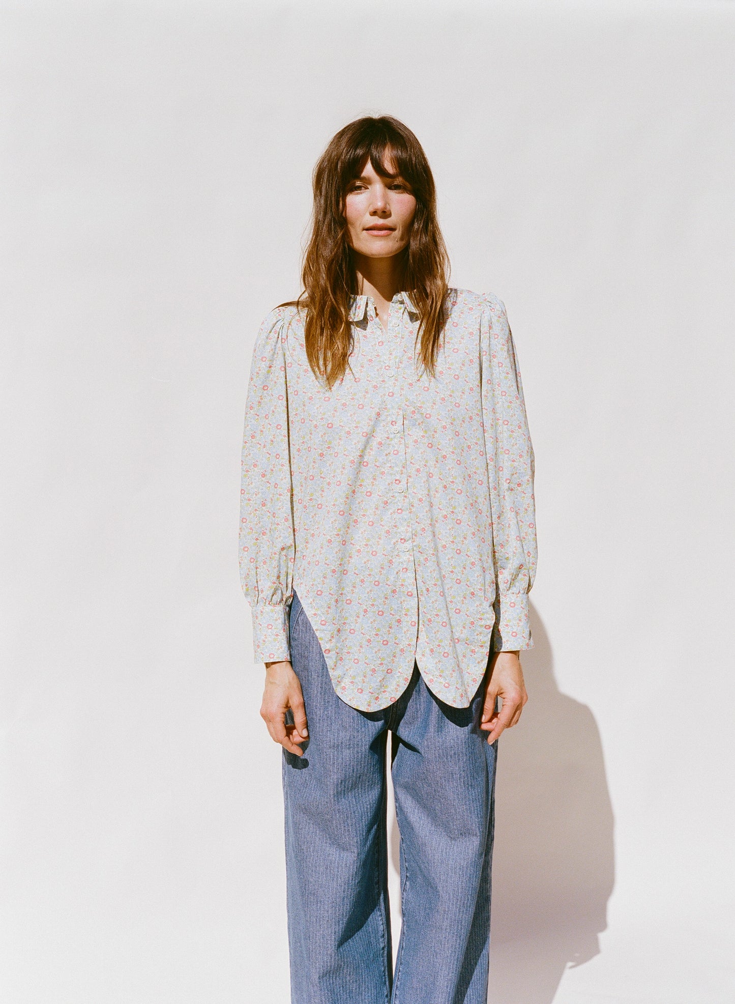 Rayne Blouse - Pastel Floral