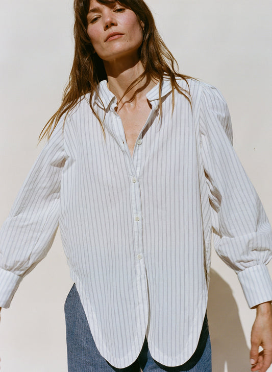 Rayne Blouse - Western Stripe