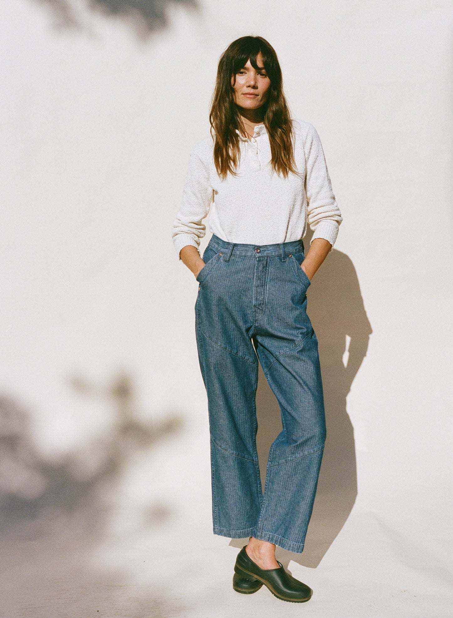 Cape Seam Pant - Herringbone Denim