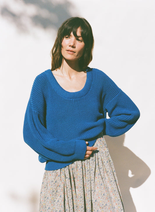 Harbor Scoop - Cobalt
