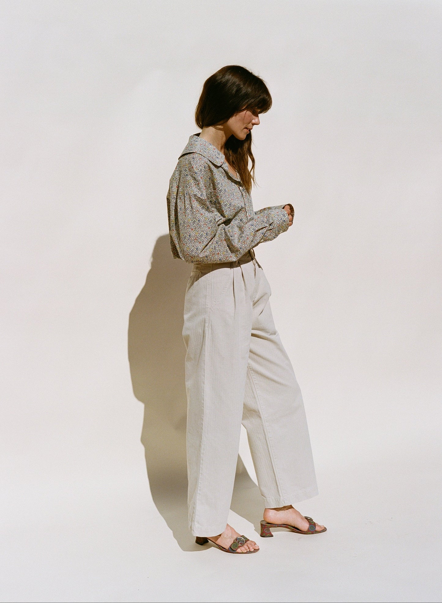 Tati Trouser - Herringbone