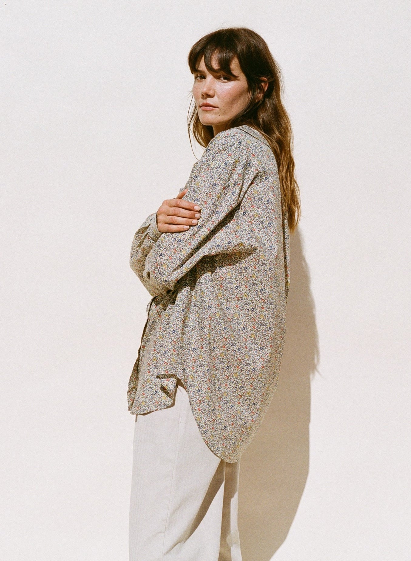 Hollis Oversized Shirt - Katie & Millie Floral