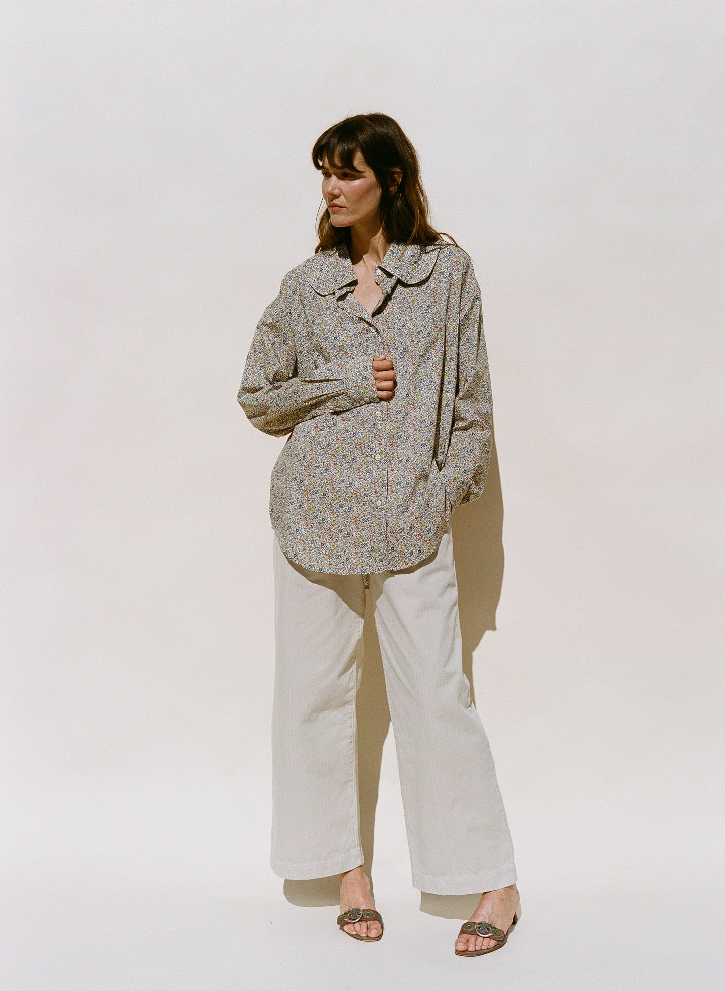 Hollis Oversized Shirt - Katie & Millie Floral