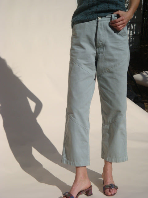 Cape Seamed Pant - Herringbone