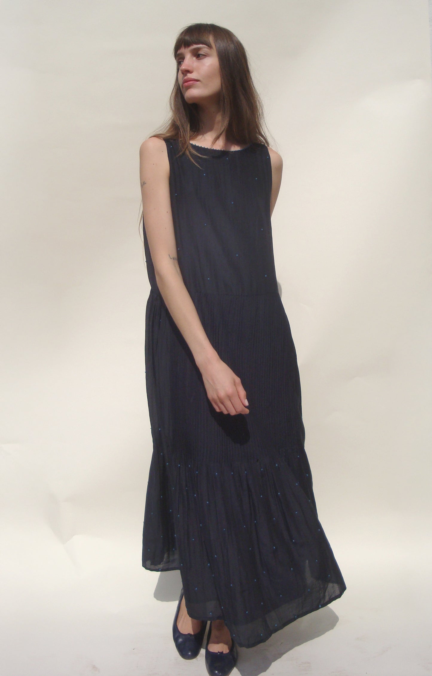Ida Pintuck Dress - Noir