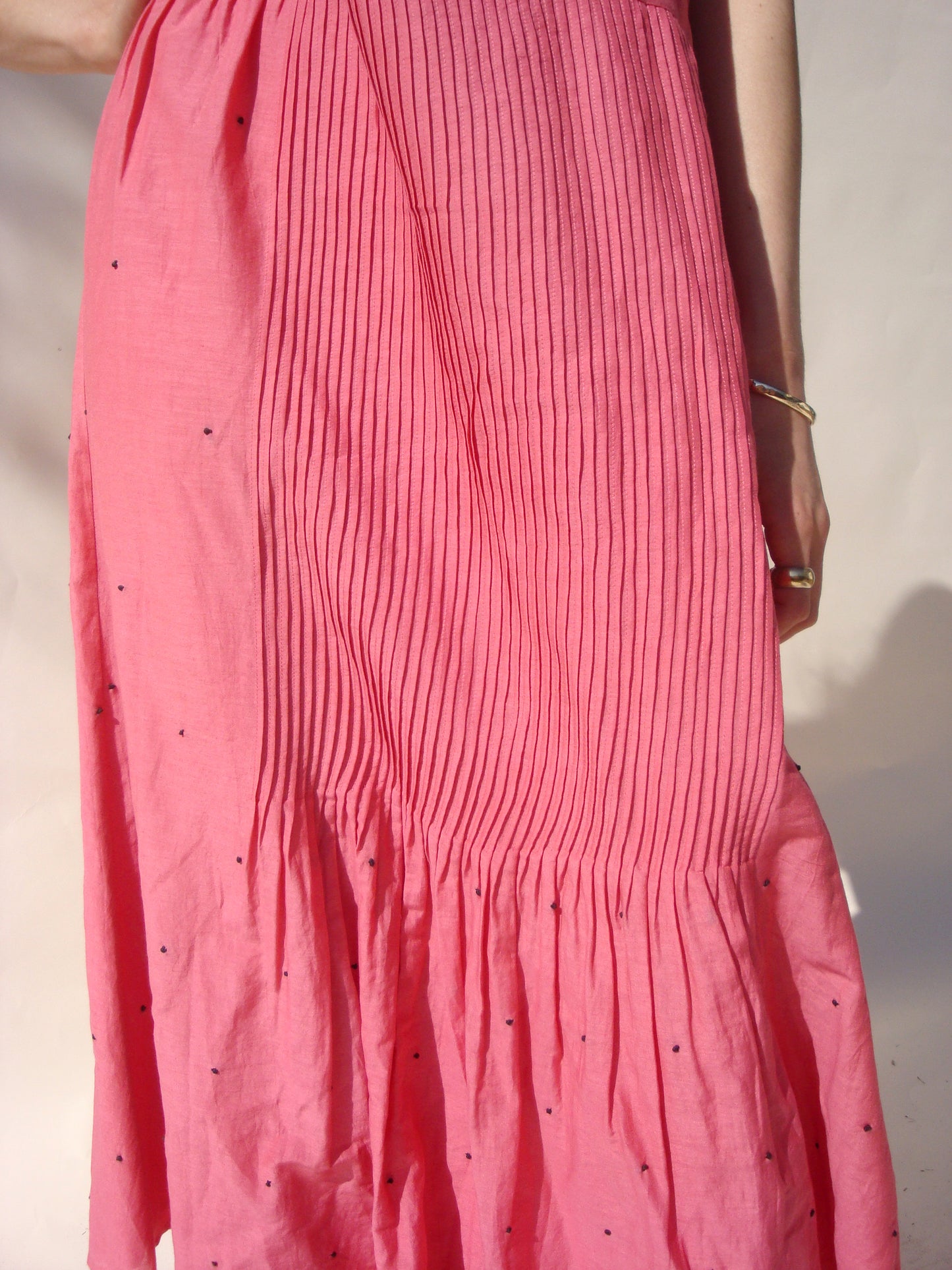 Ida Pintuck Dress - Rose