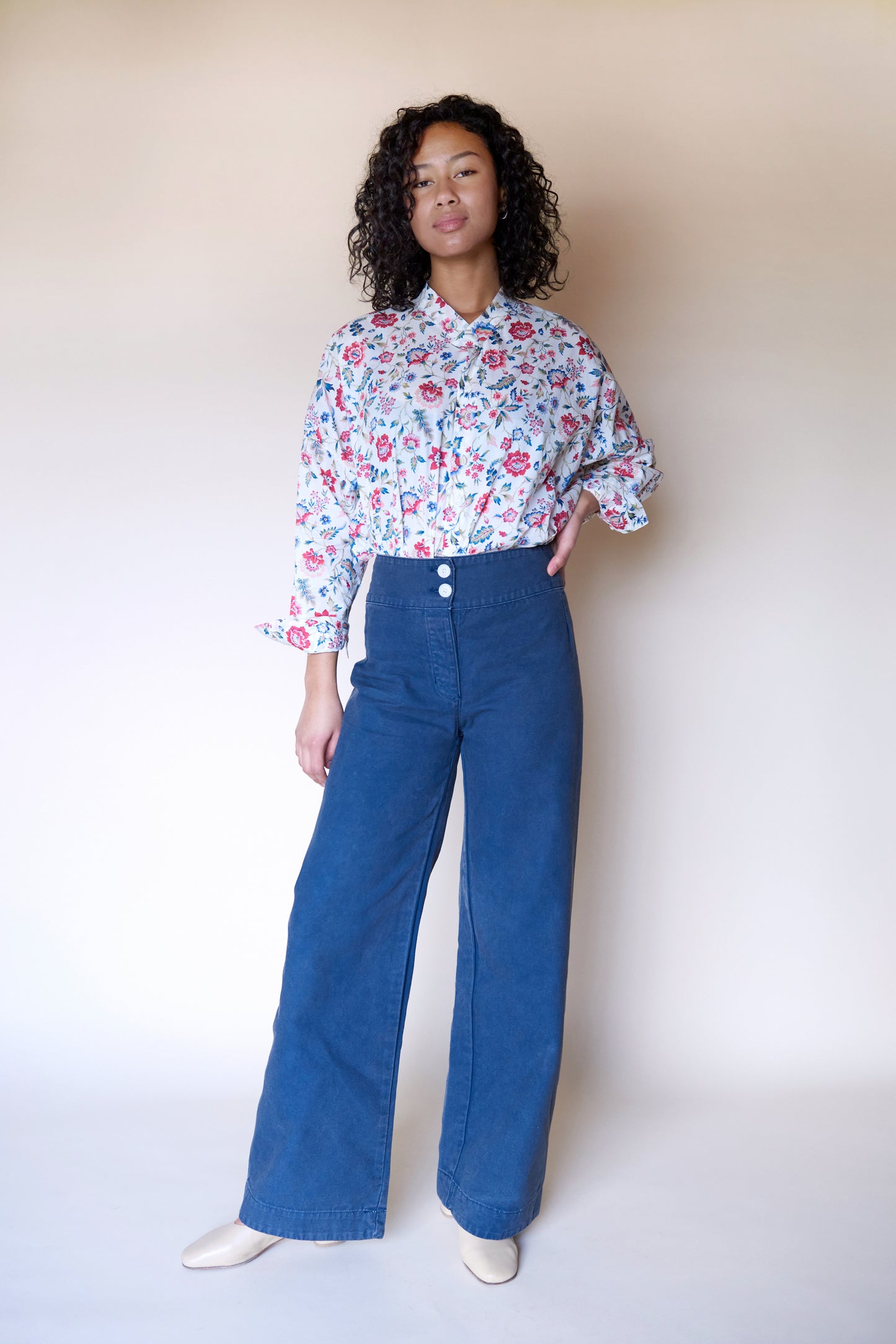 Picnic Pant - Washed Navy