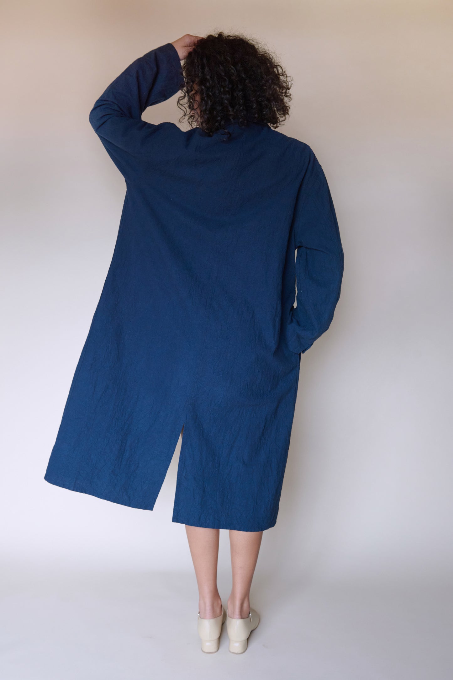 Duster Jacket - Navy