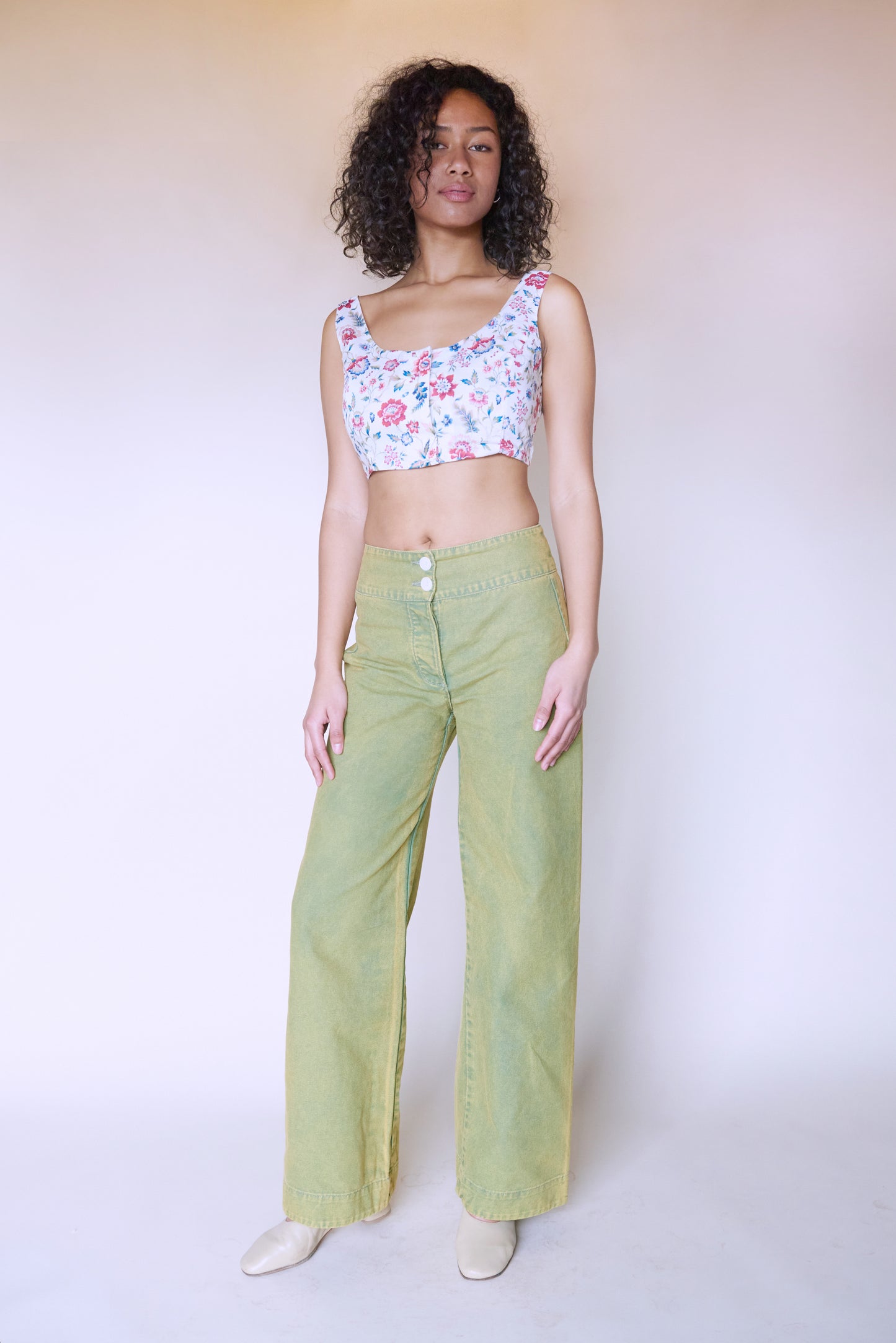 Picnic Pant - Chartreuse