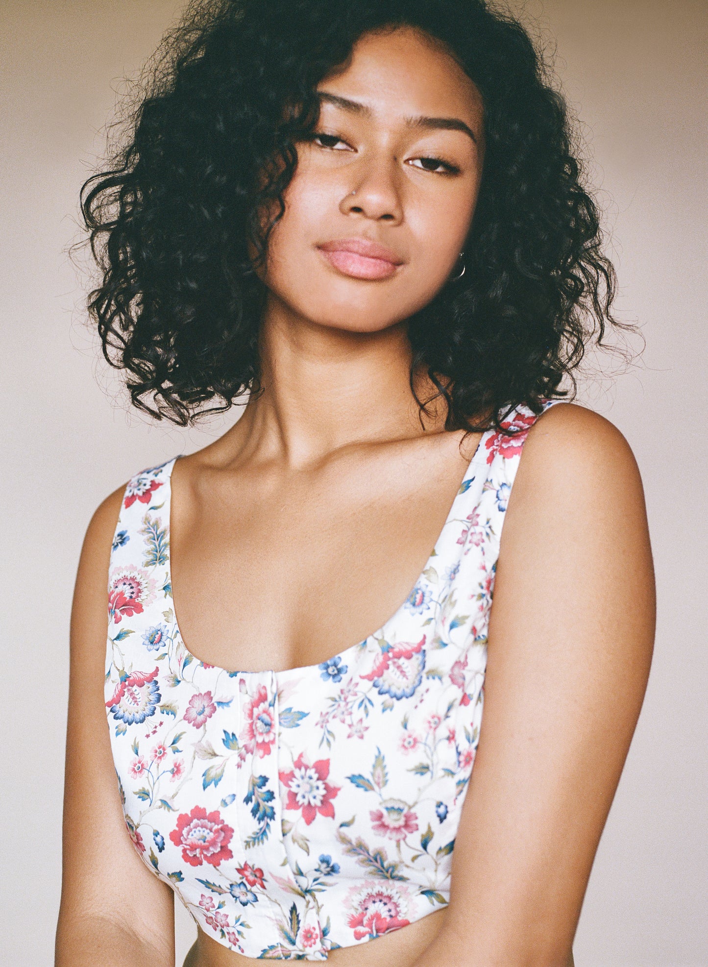 Adelaide Bra Top - Perennial Floral