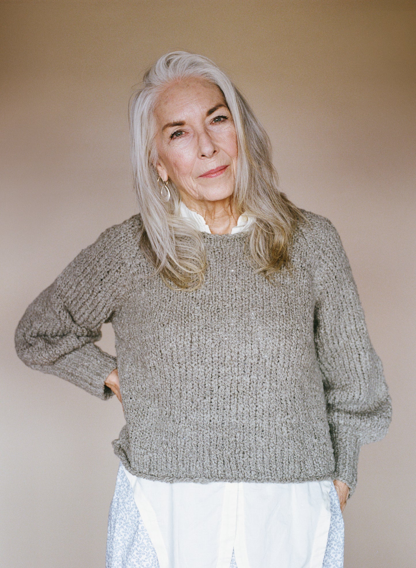 Nogu Handknit Pullover - Iron