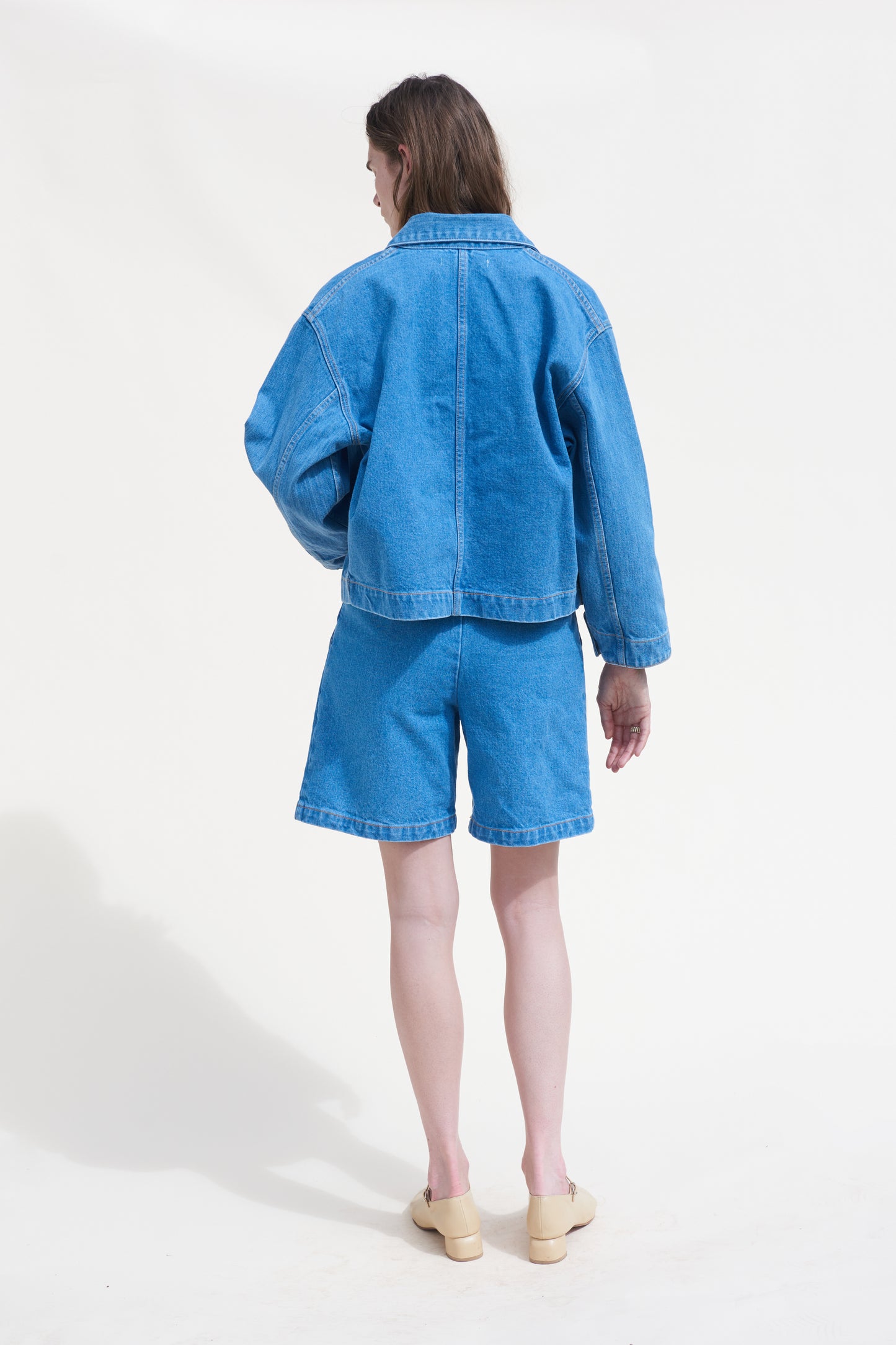 Pine Denim Jacket - Saddle Wash