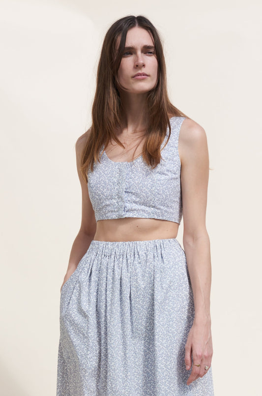 Adelaide Bra Top - Lino Floral