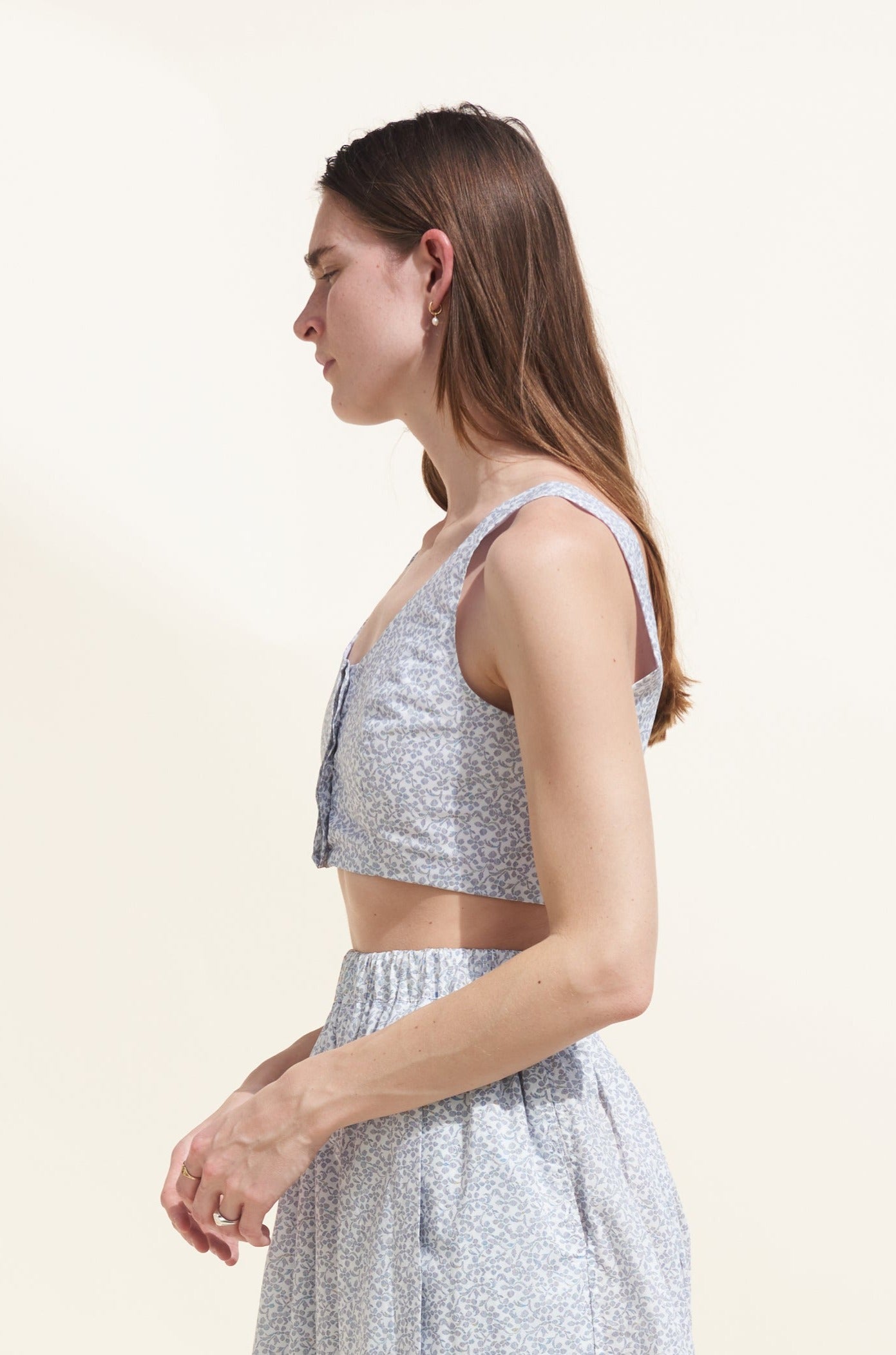 Adelaide Bra Top - Lino Floral