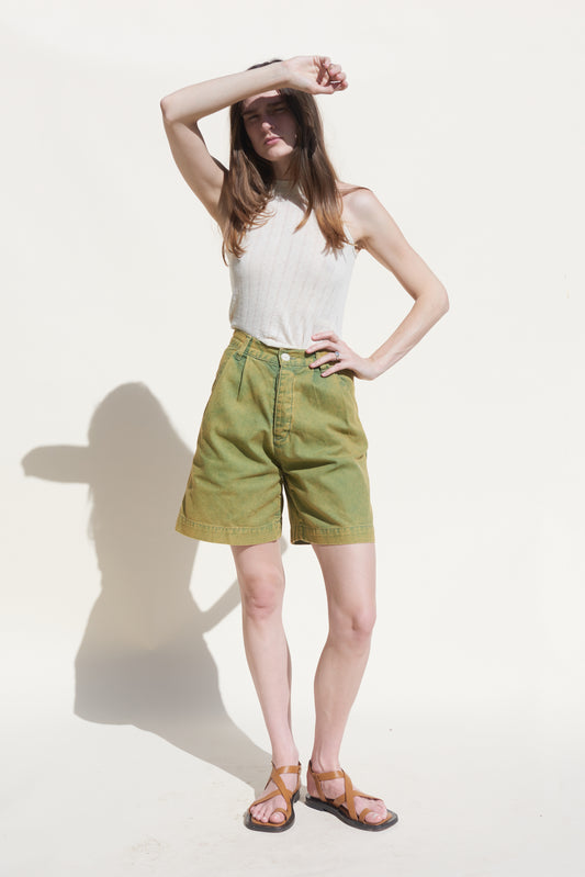 Thea Short - Chartreuse