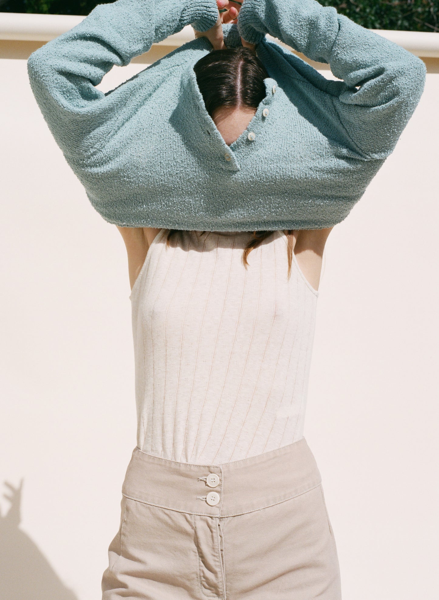 Ski Henley - Sky Blue