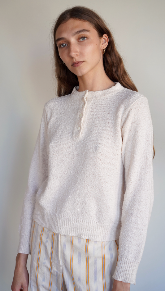 Ski Henley - Cream