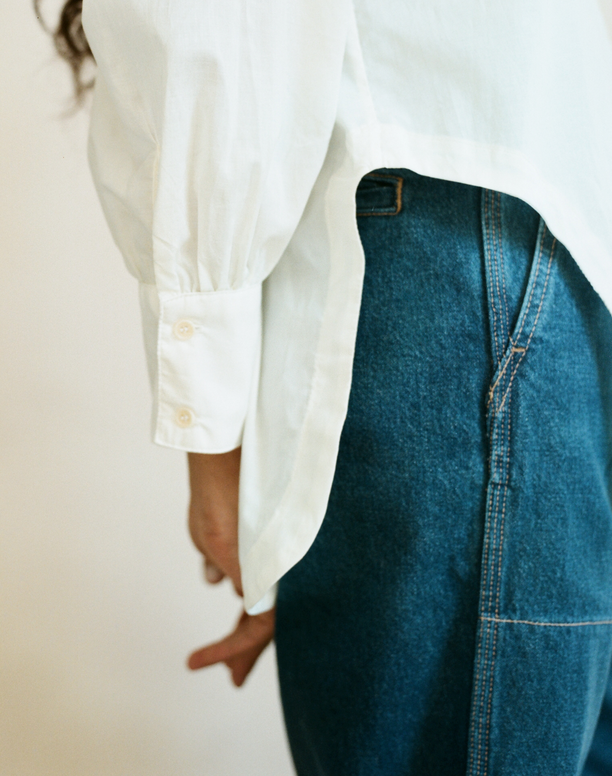 Cross Front Hunting Pant - Denim Timp Wash