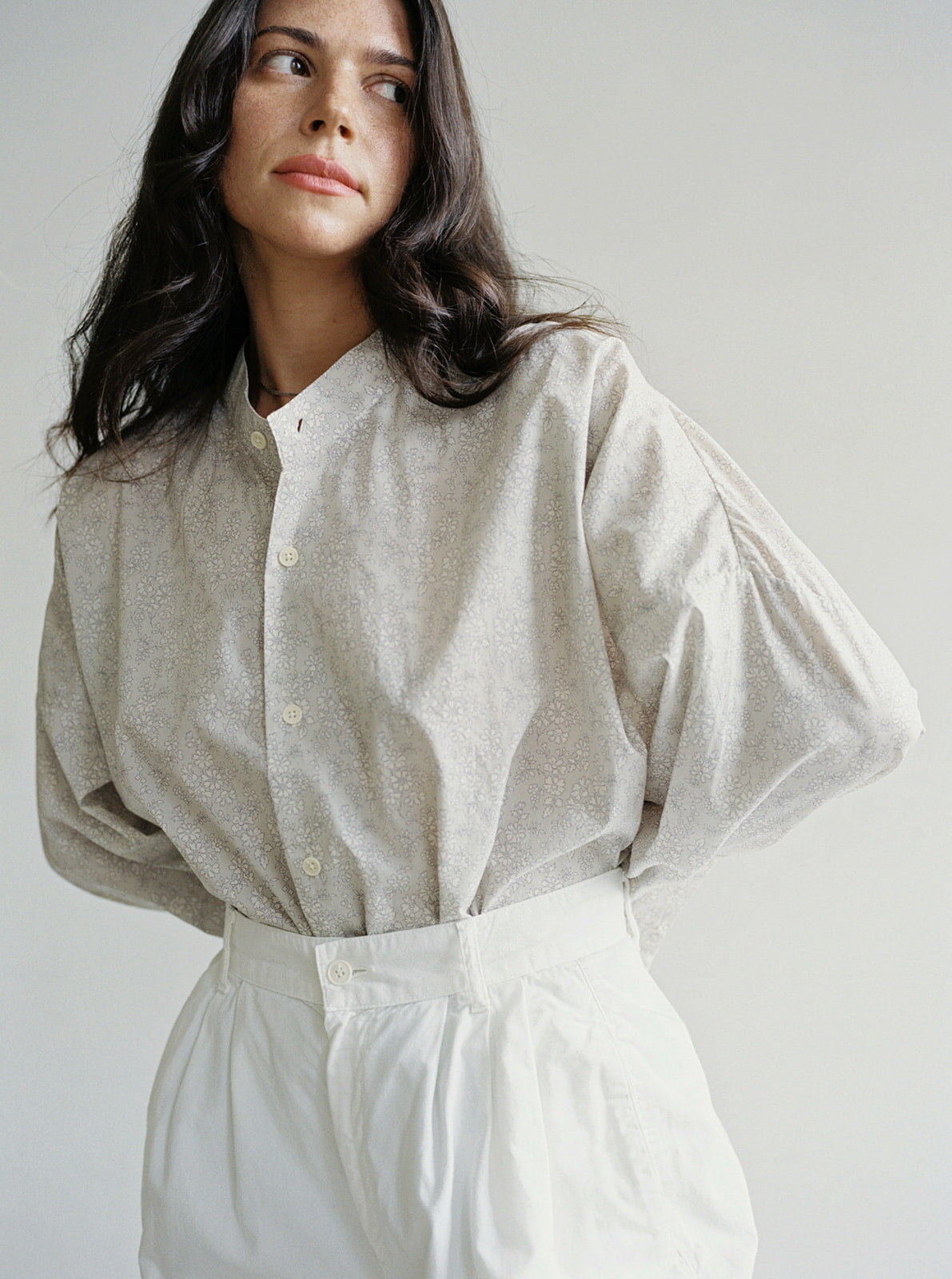 Folly Shirt - Grey Capel