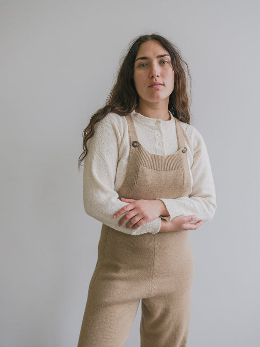 Nadi Knit Overall - Camel