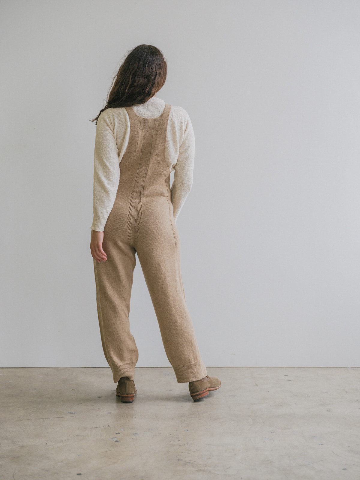 Nadi Knit Overall - Camel