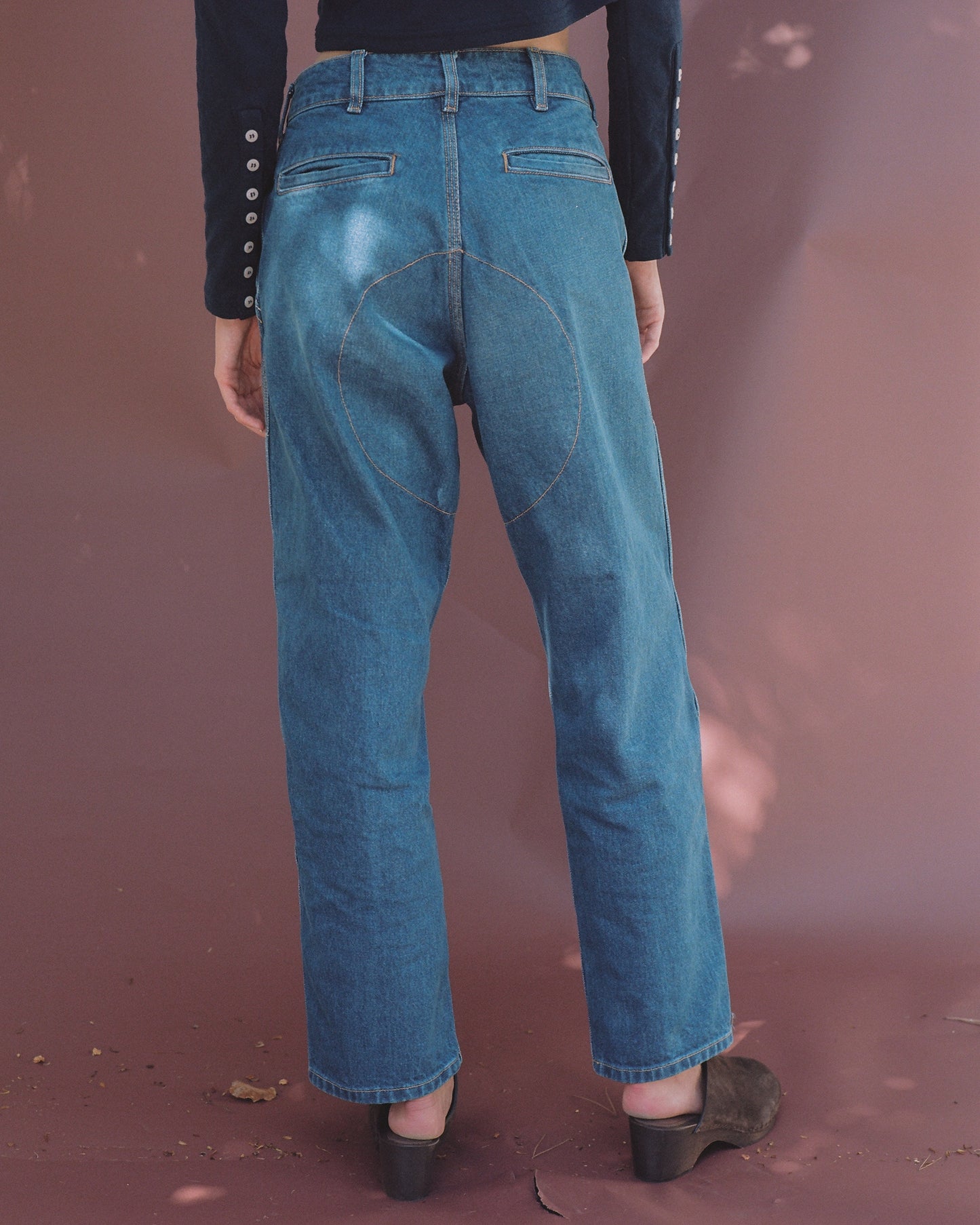 Cross Front Hunting Pant - Denim Timp Wash