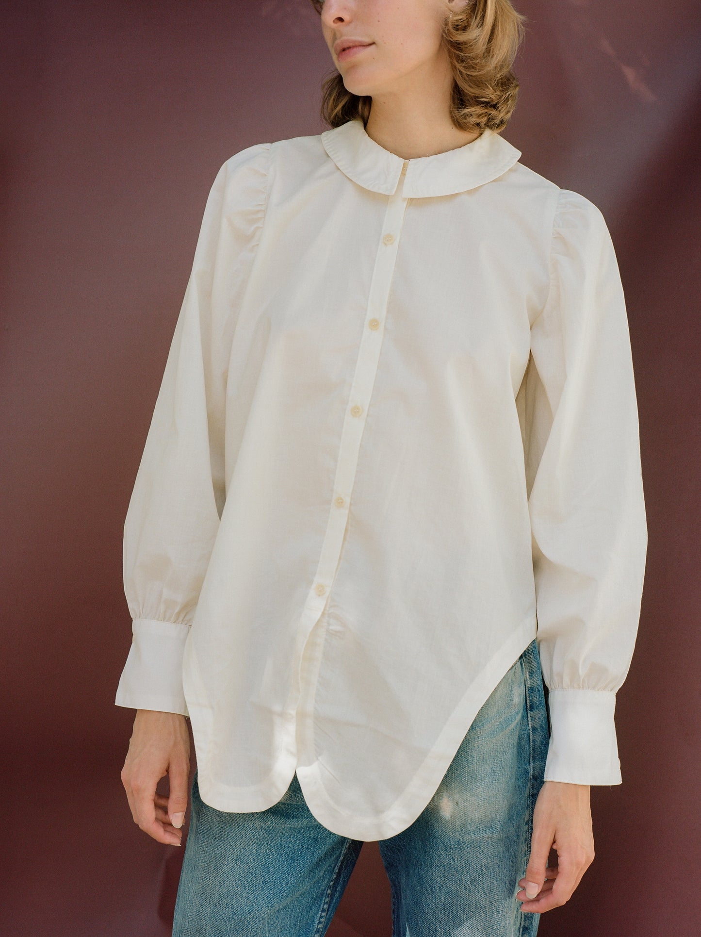 Rayne Blouse - Cream