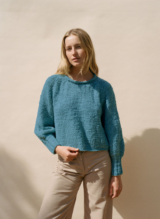 Nogu Hanknit Pullover - Deep Sea