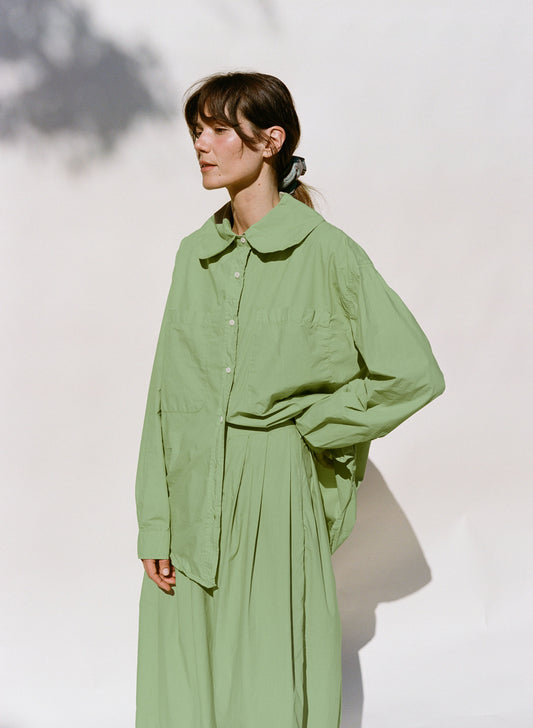 Hollis Oversized Shirt - English Ivy
