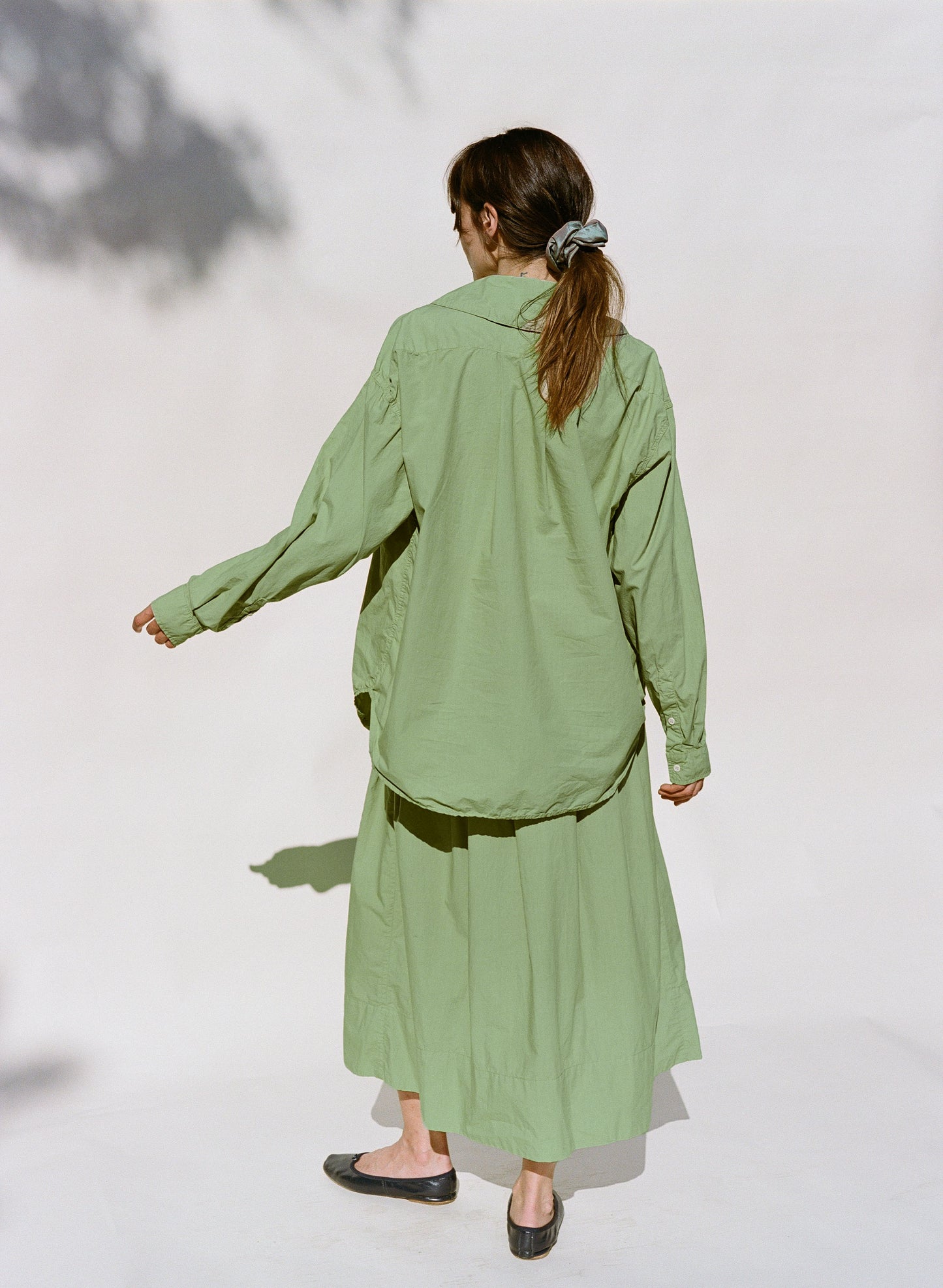 Hollis Oversized Shirt - English Ivy