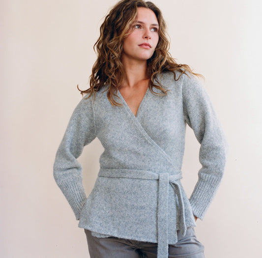 Ballet Wrap - Heather Grey