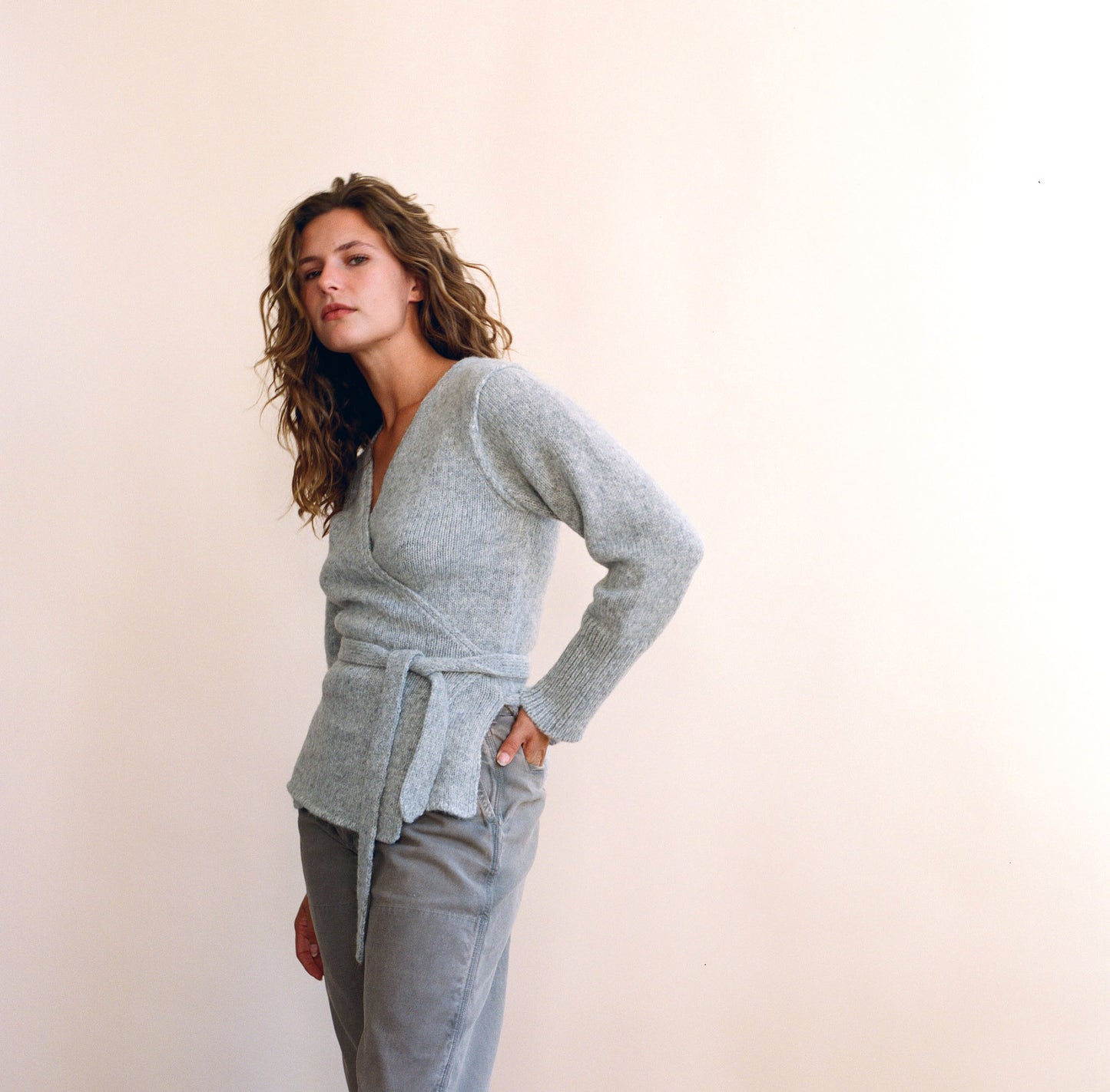 Ballet Wrap - Heather Grey
