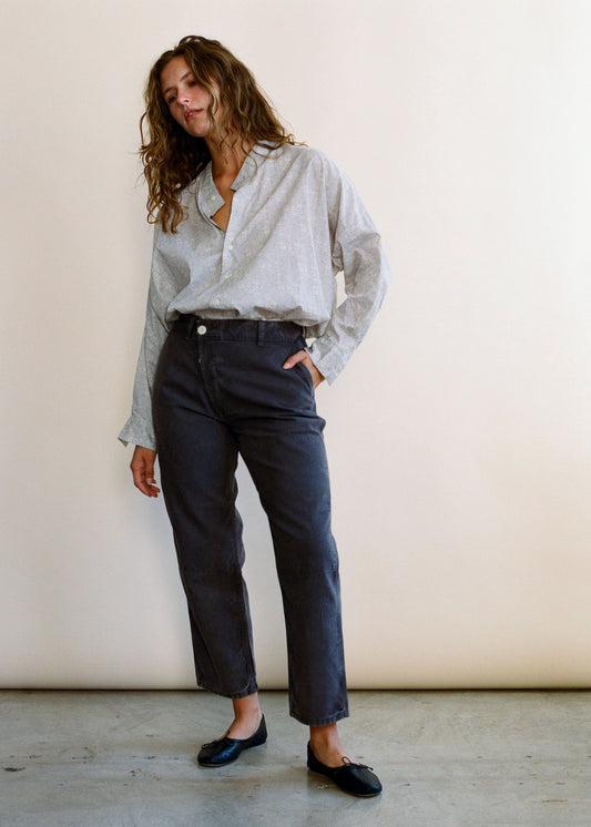 Cross Front Hunting Pant - Almost Black Eco Wash