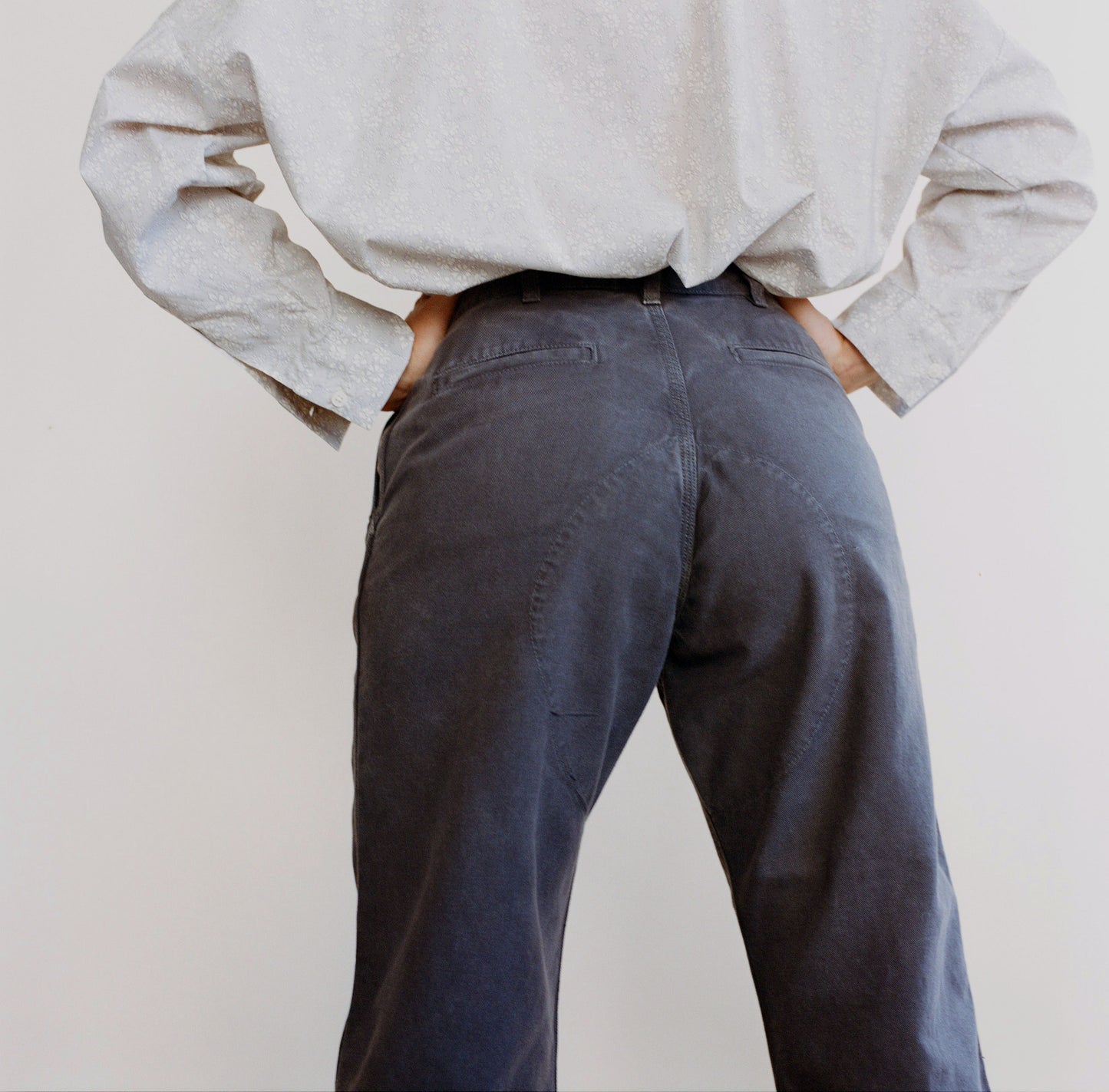 Cross Front Hunting Pant - Almost Black Eco Wash