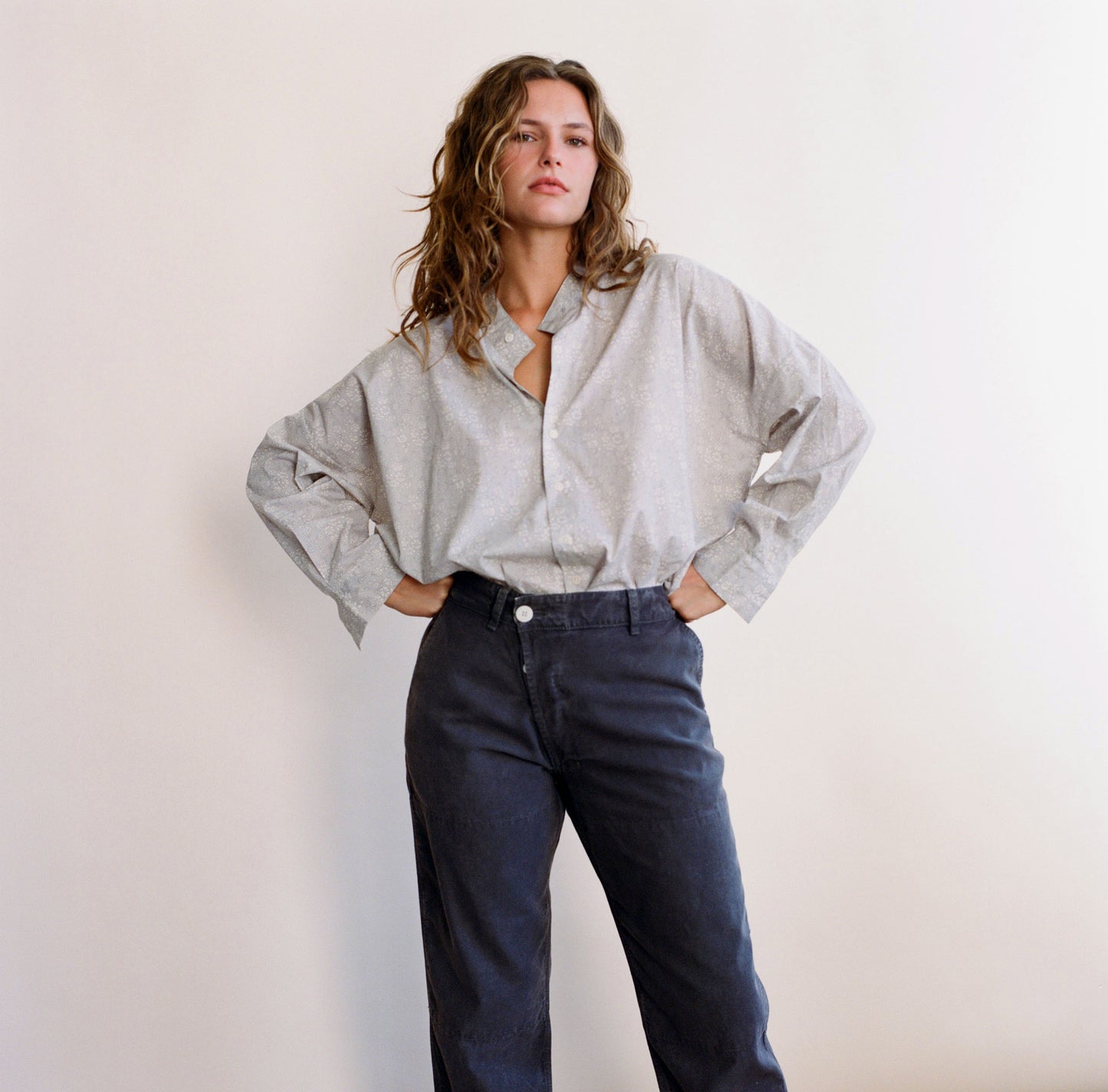 Cross Front Hunting Pant - Almost Black Eco Wash