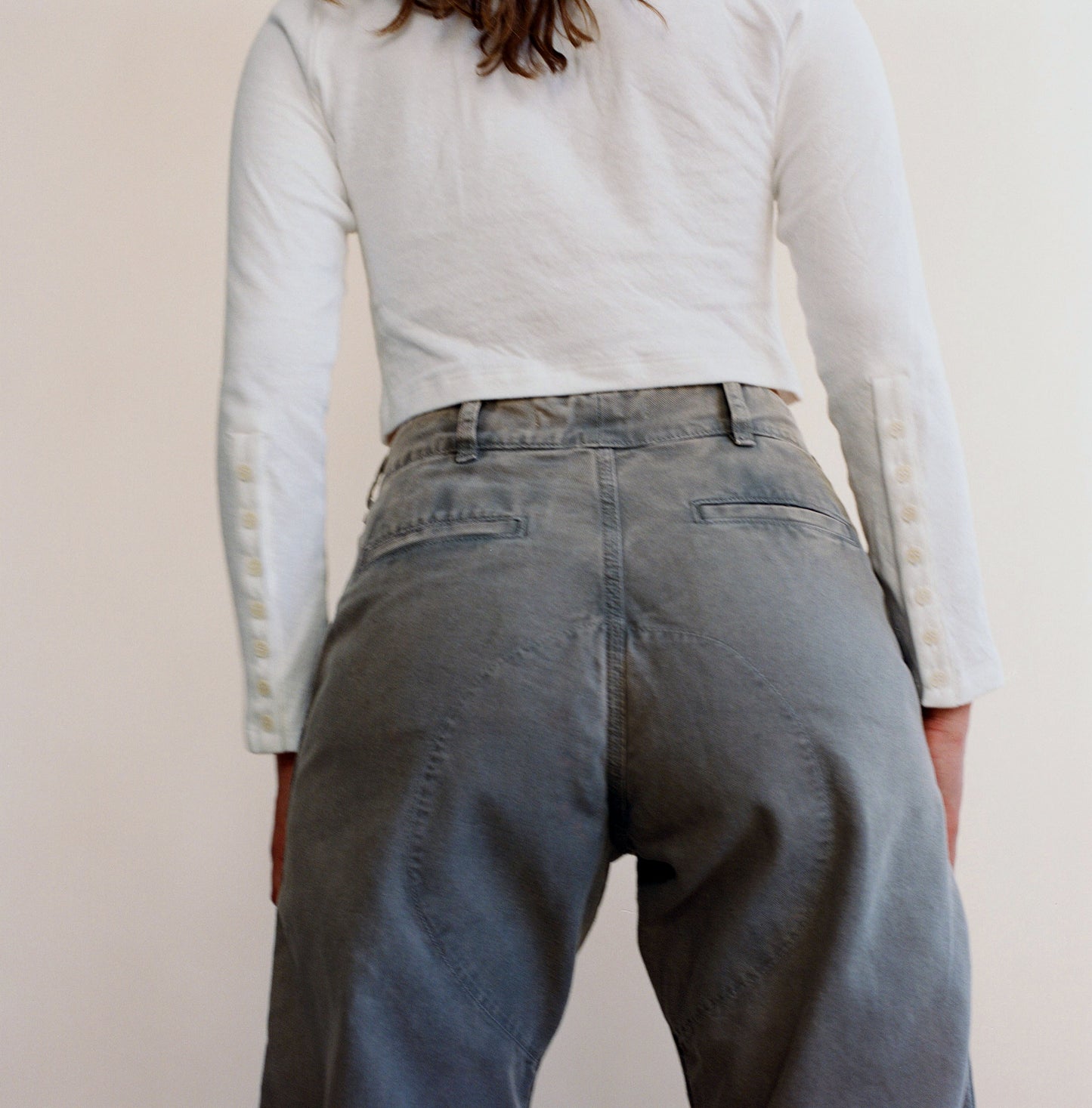 Cross Front Hunting Pant - Lichen Eco Wash