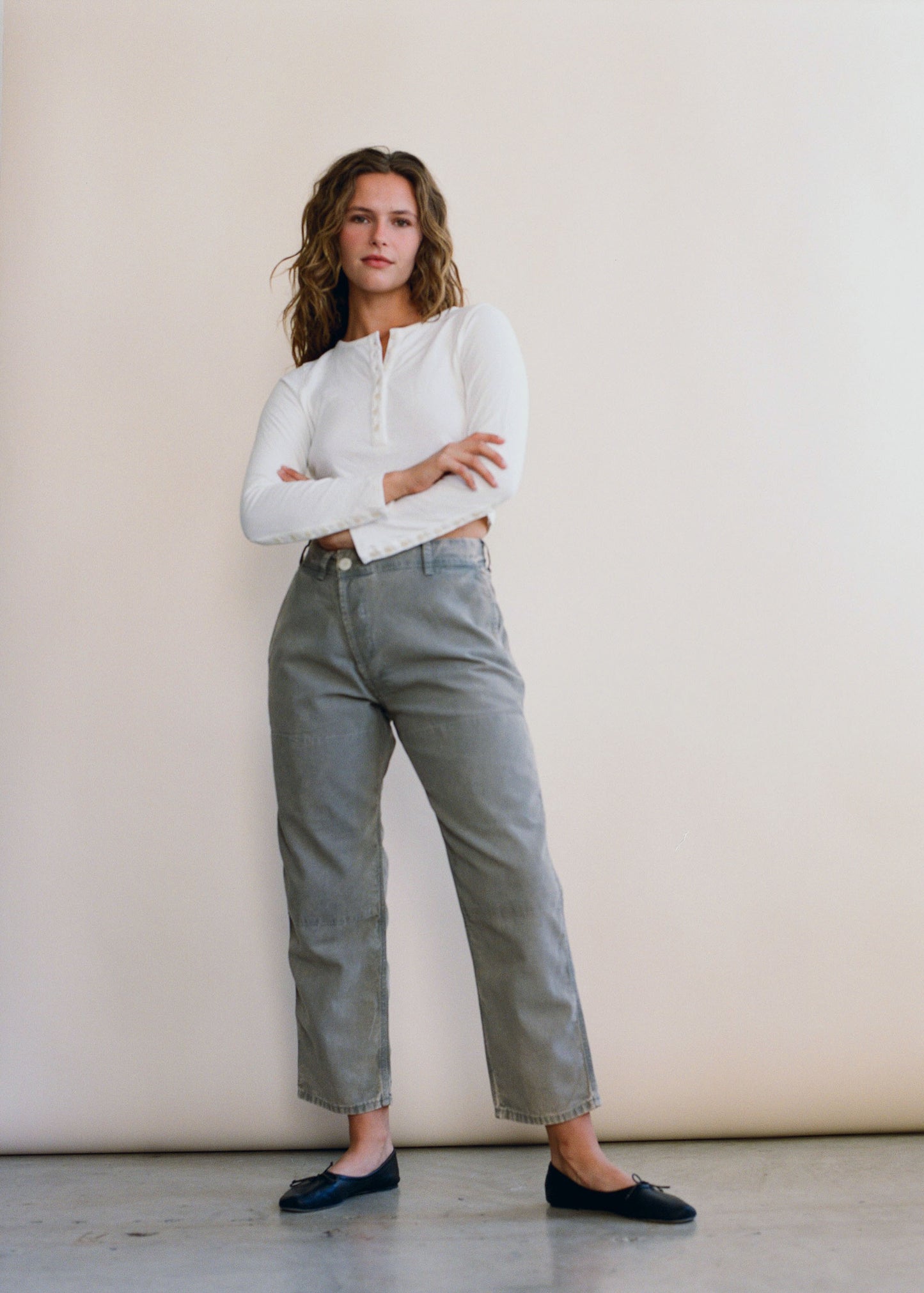 Cross Front Hunting Pant - Lichen Eco Wash