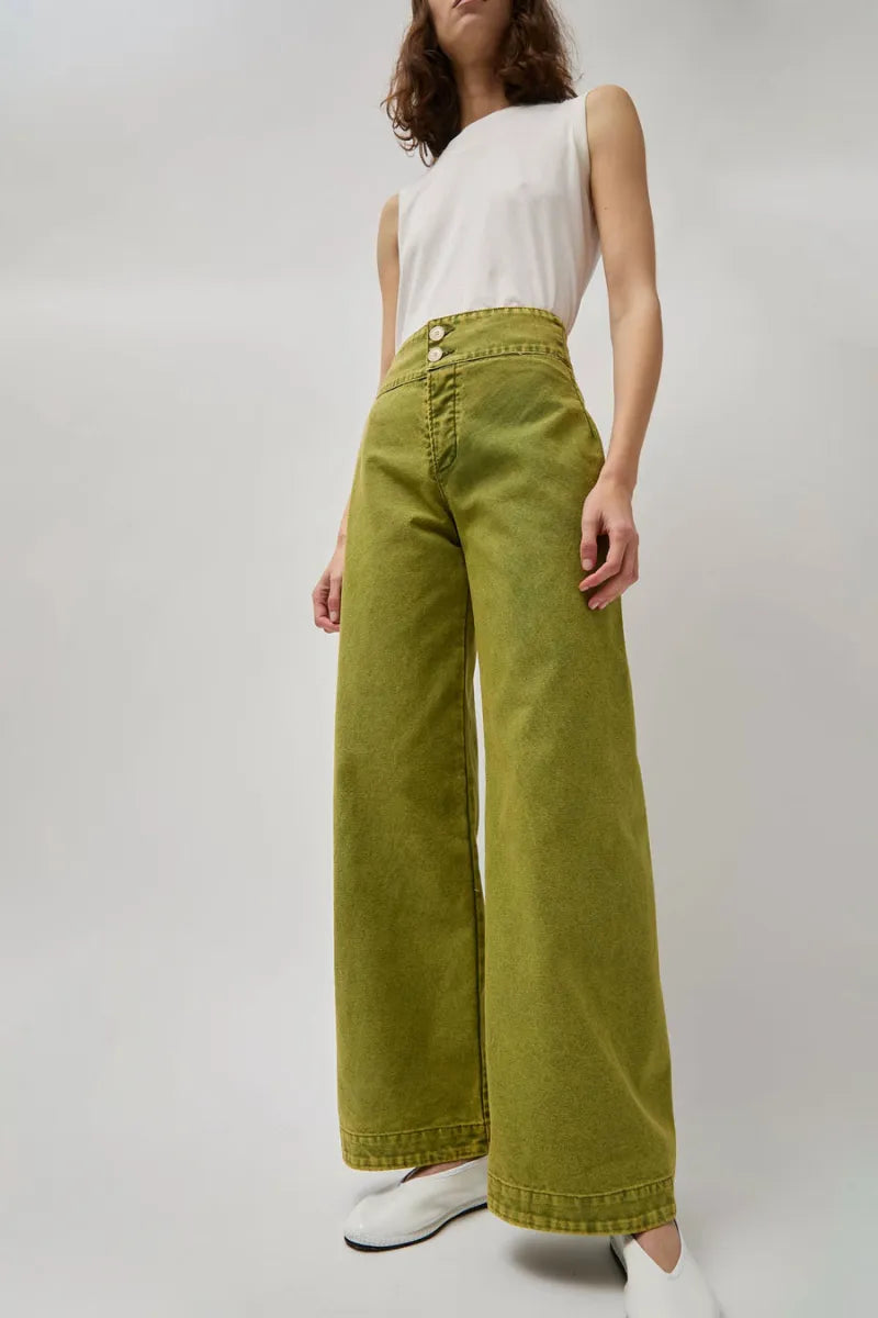 Picnic Pant - Chartreuse