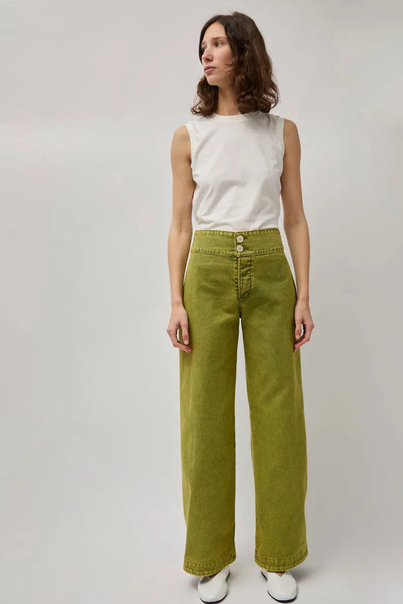 Picnic Pant - Chartreuse
