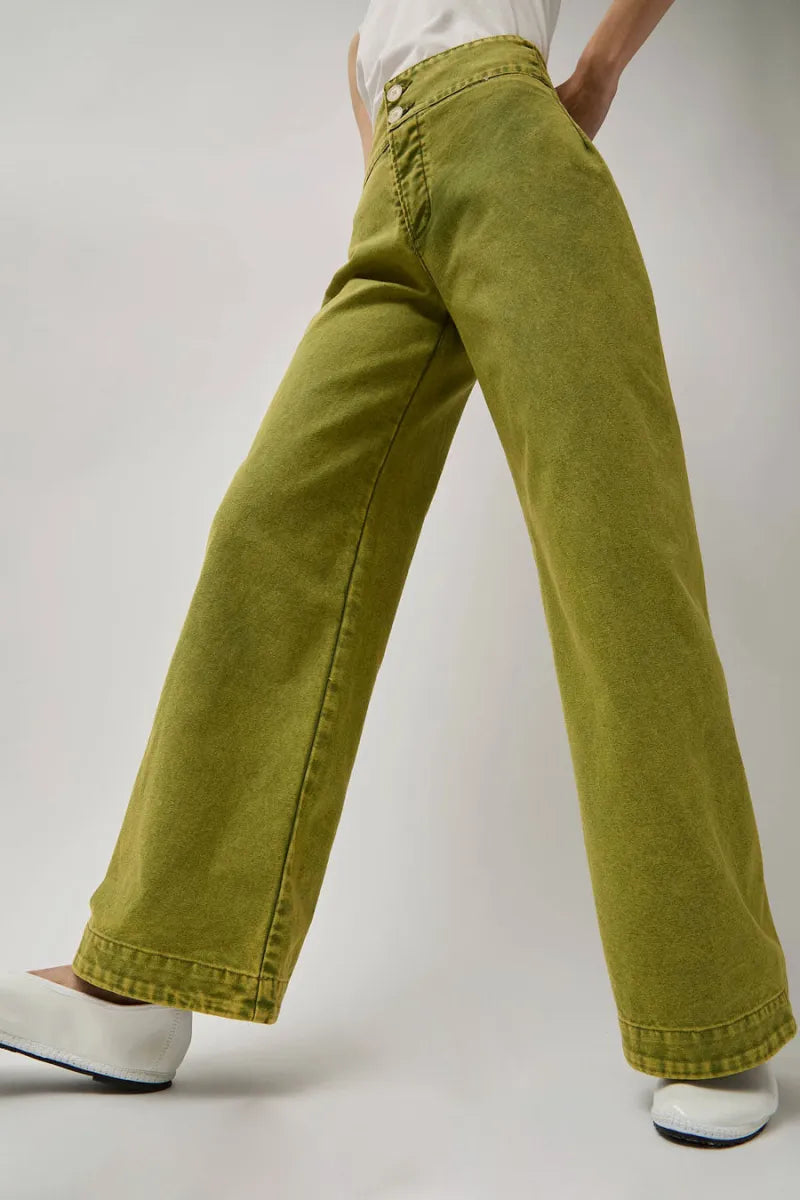 Picnic Pant - Chartreuse