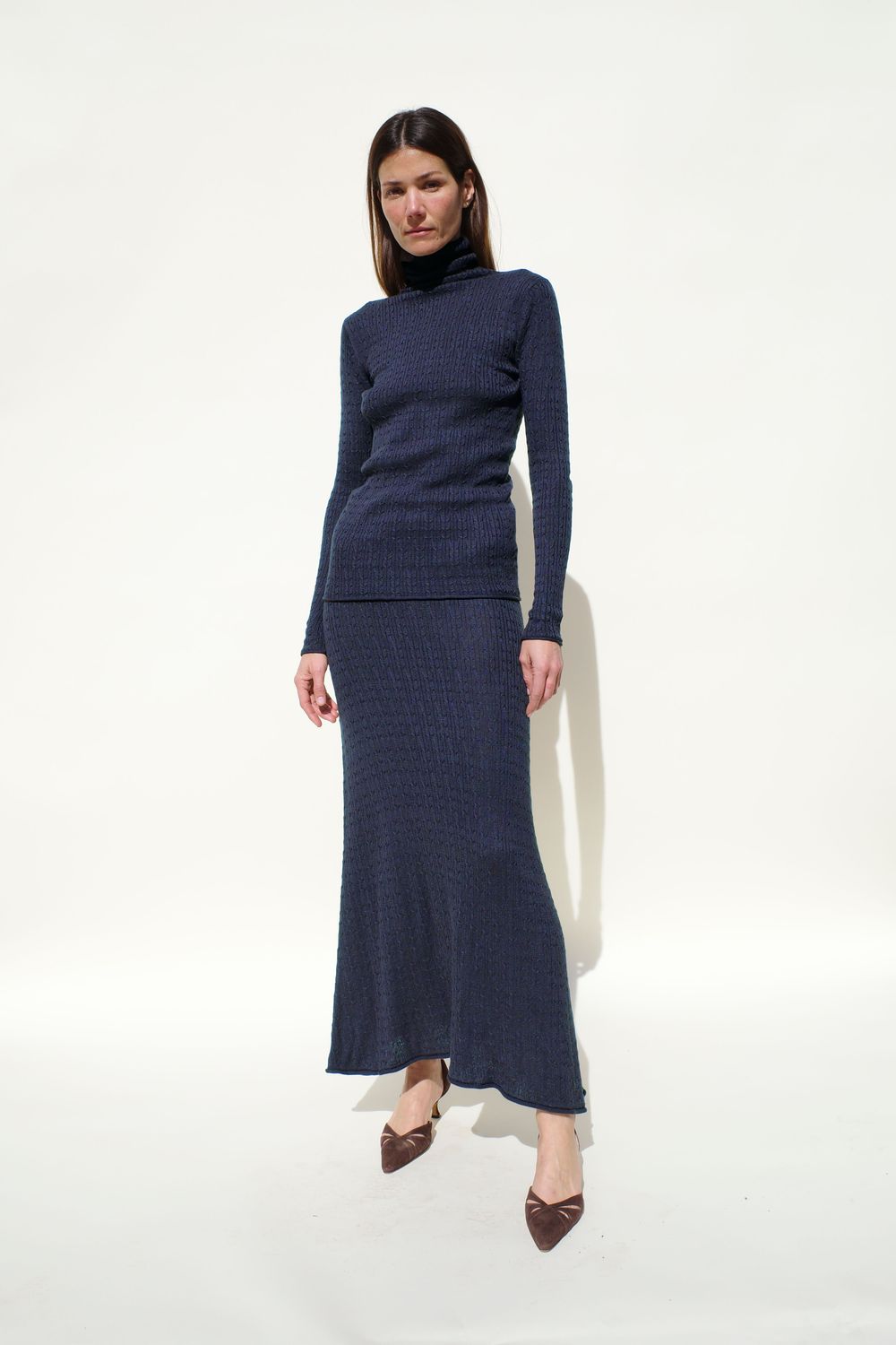 Papier Second Skin Skirt - Midnight