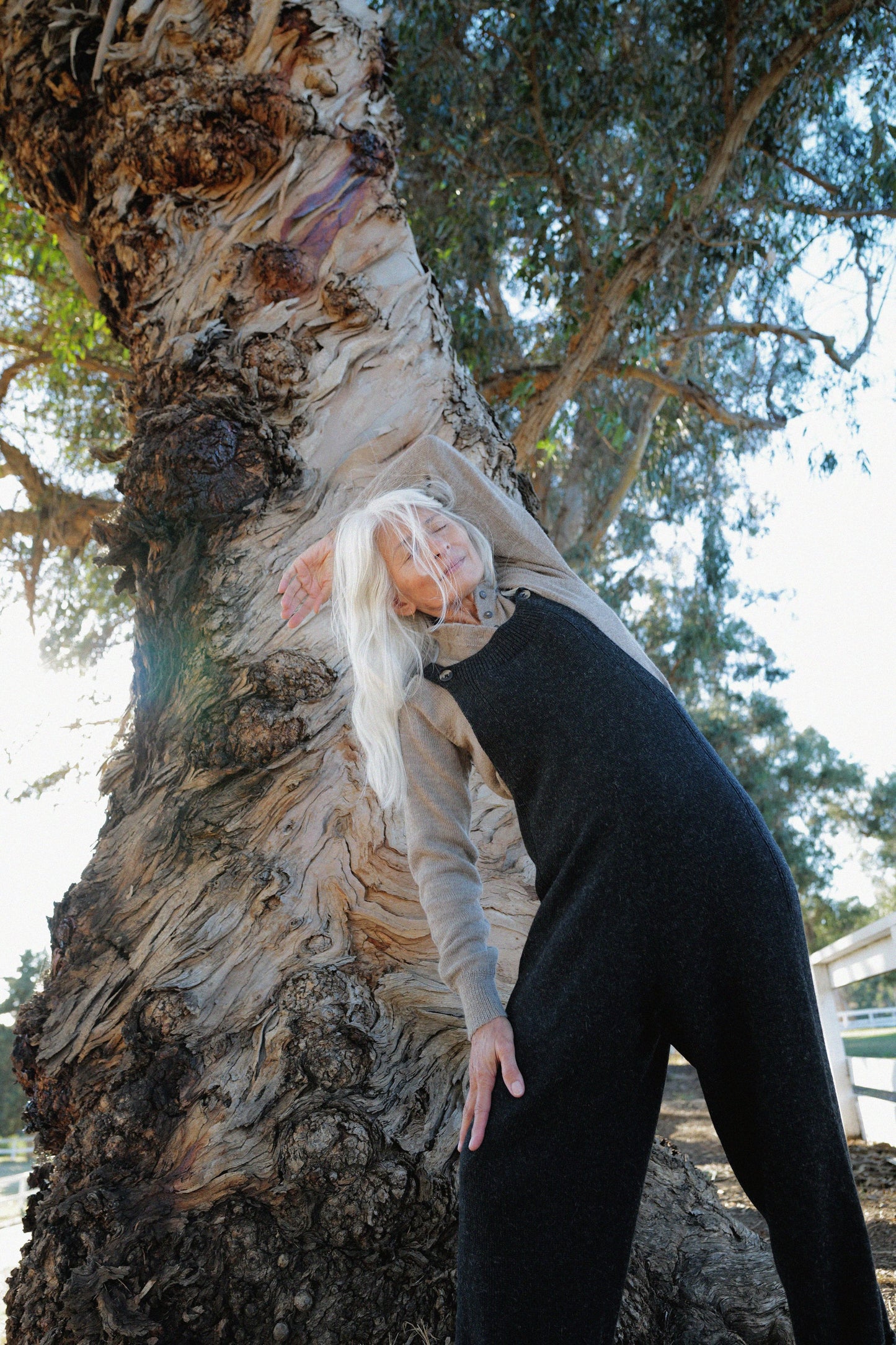 Nadi Knit Overall - Charcoal