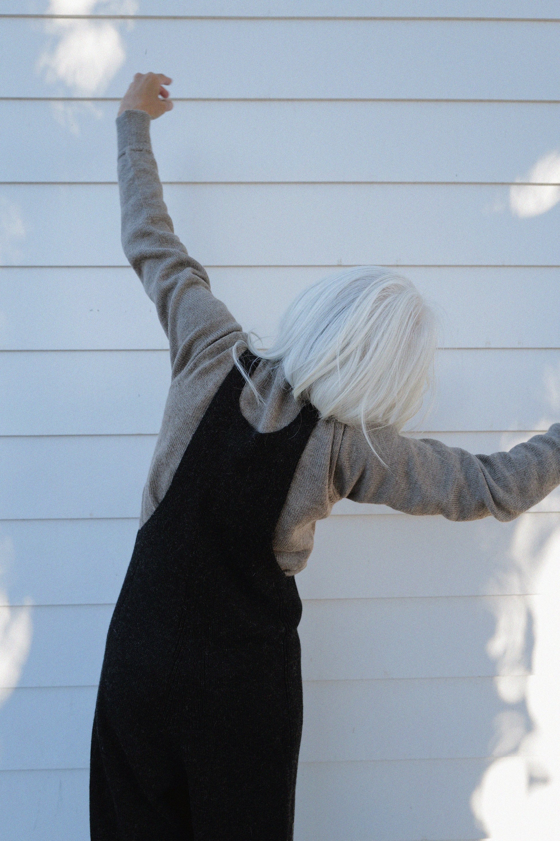 Nadi Knit Overall - Charcoal