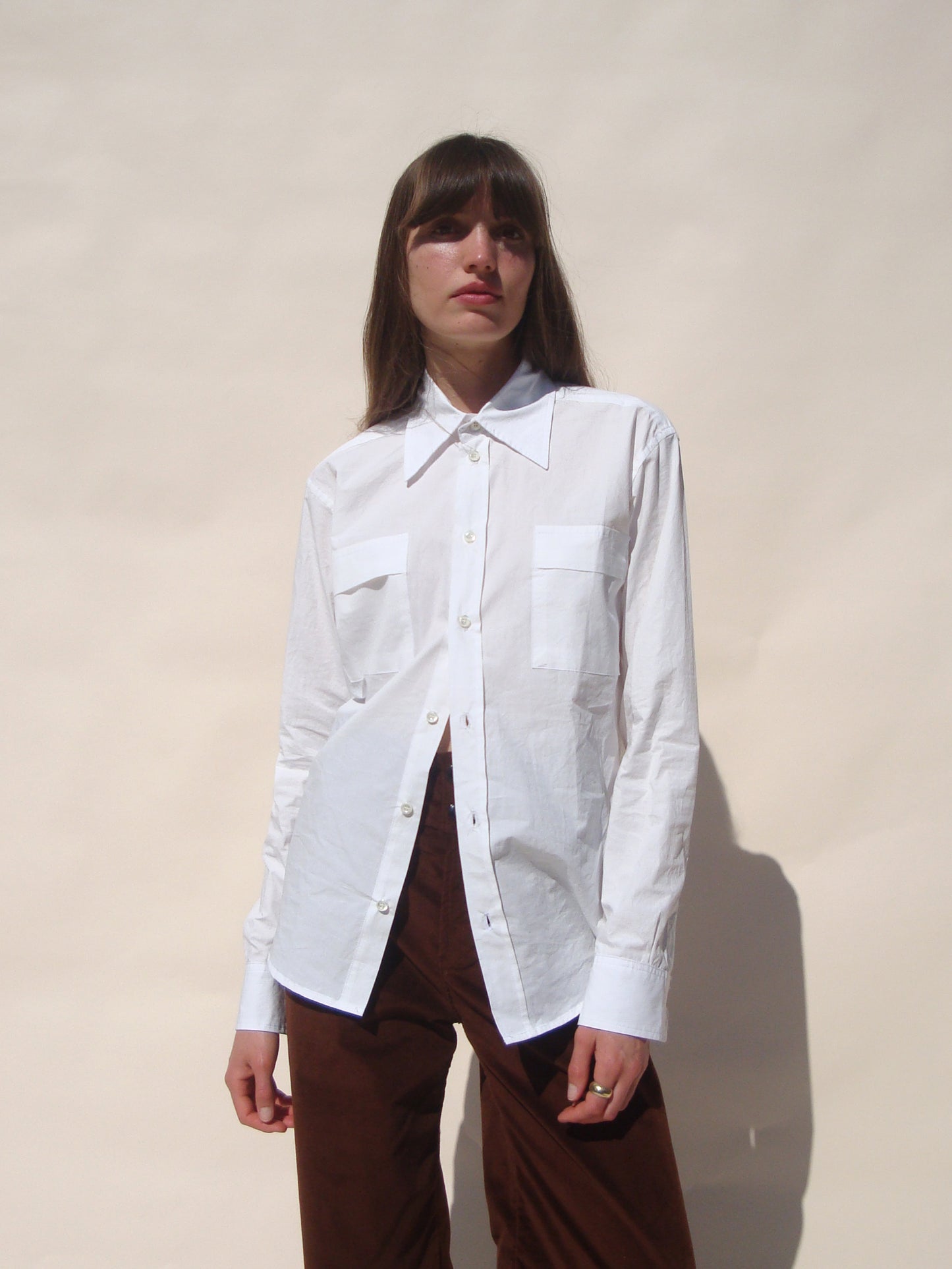 Court Button Down Shirt - Salt Washed Poplin